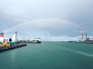 dublin port rainbow