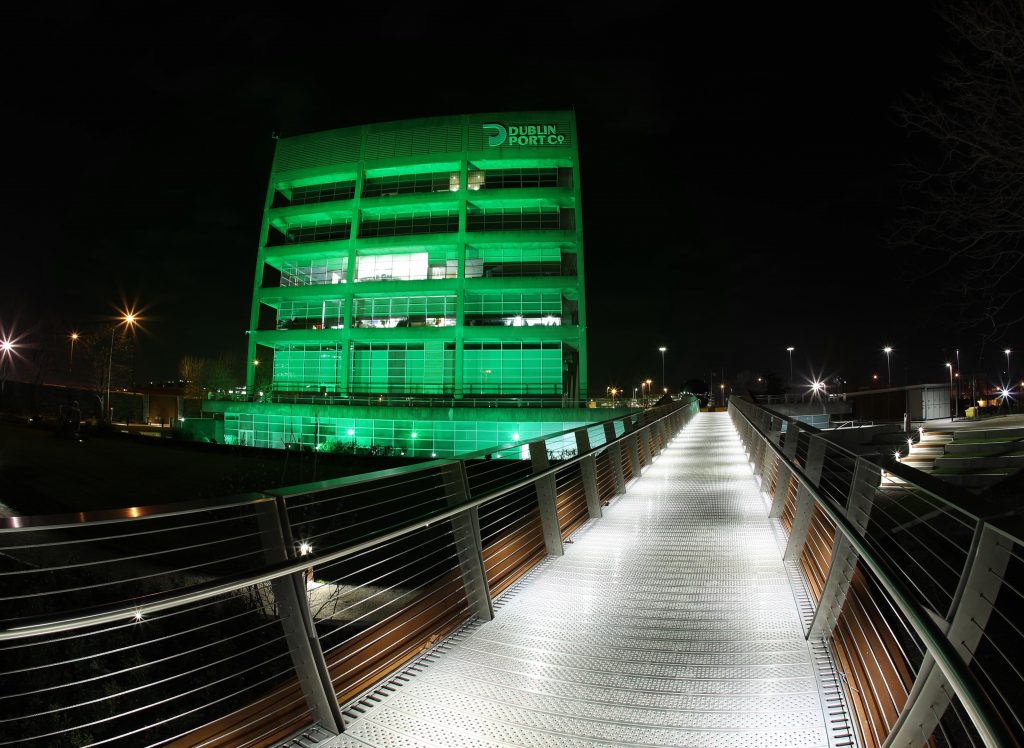 dublin port goes green