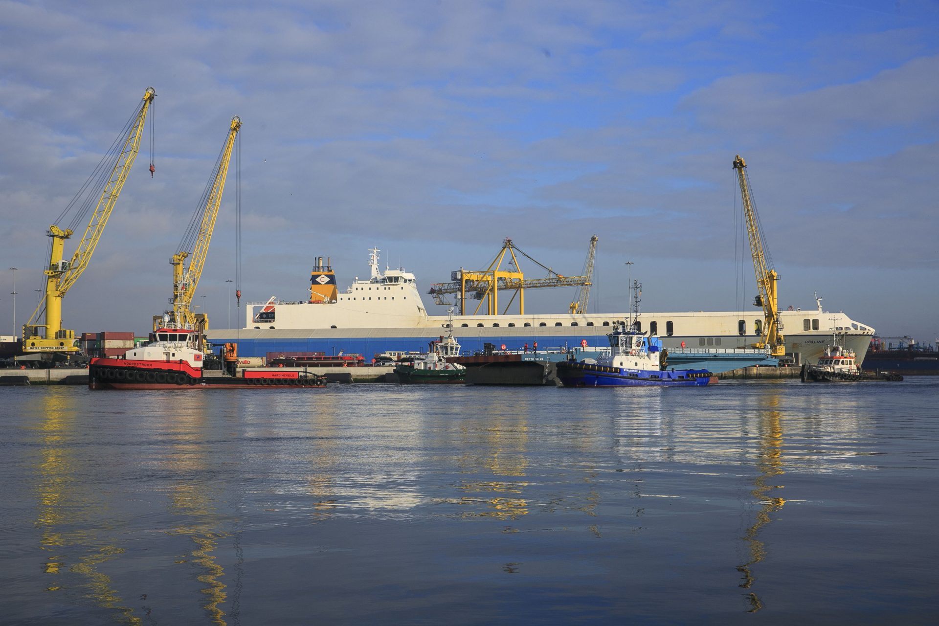New Linkspan 7 Arrives in Dublin Port New Linkspan 7 Arrives in Dublin Port