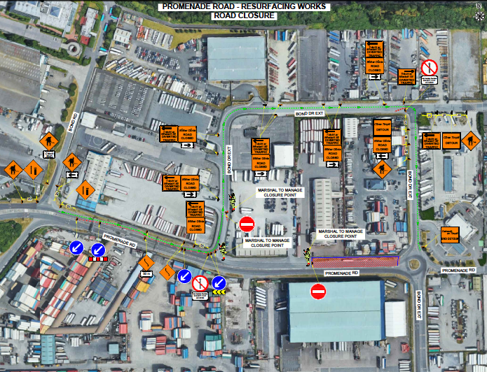 Traffic Update: Promenade Road Temporary Diversion 19th September 2020 Traffic Update: Promenade Road Temporary Diversion 19th September 2020