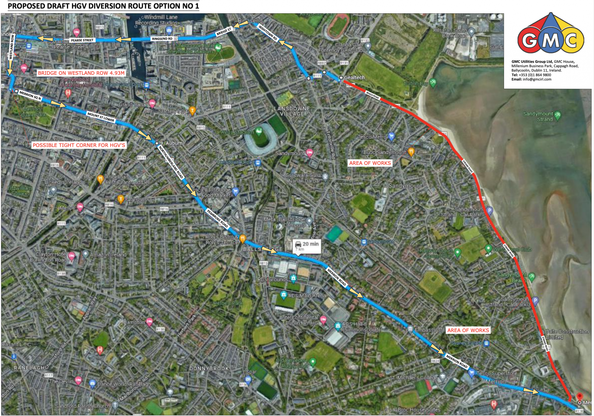 Strand Road – Road Closure Works Notice Strand Road – Road Closure Works Notice