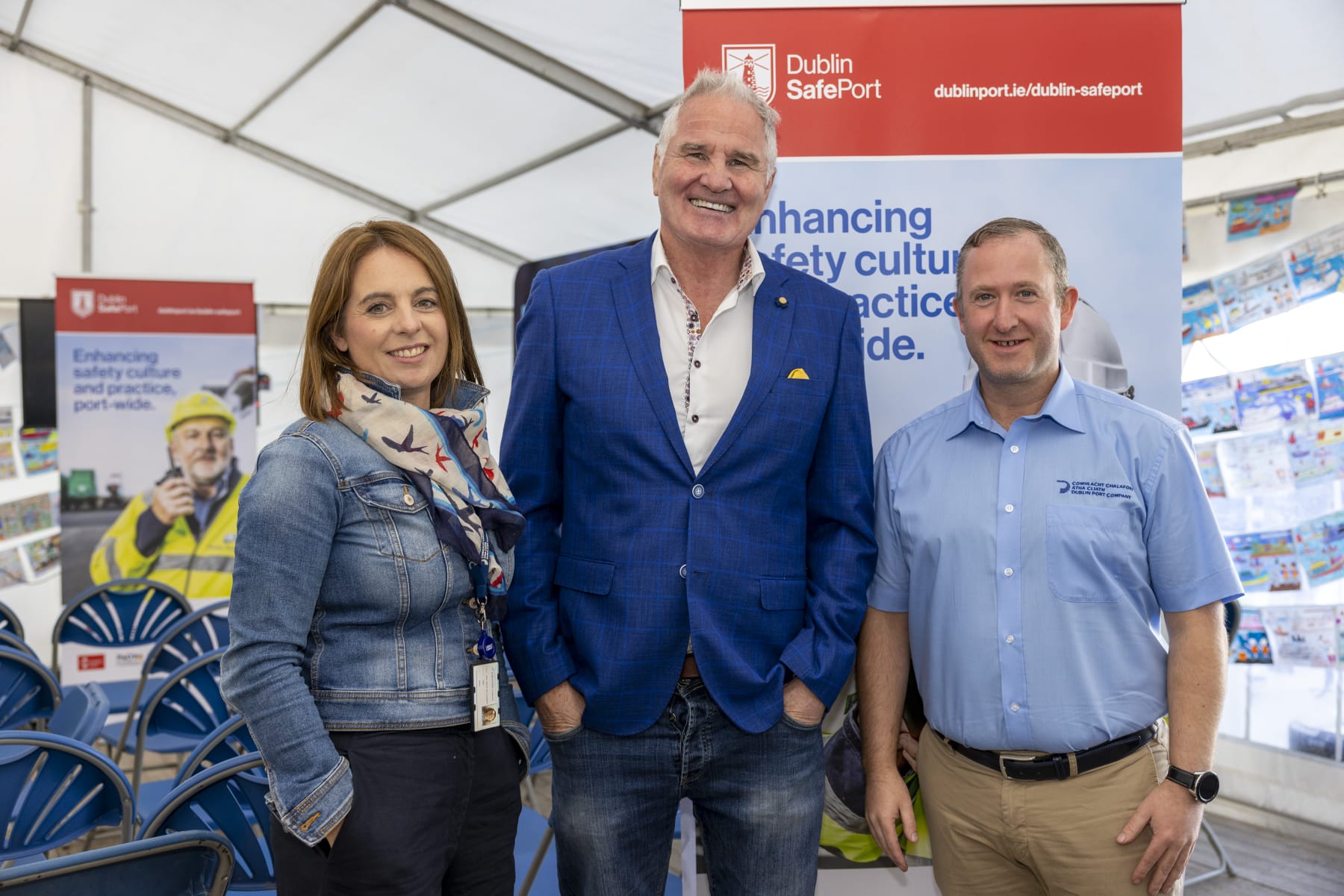 Brent Pope Gives Mental Health Talk To Port Workers Brent Pope Gives Mental Health Talk To Port Workers