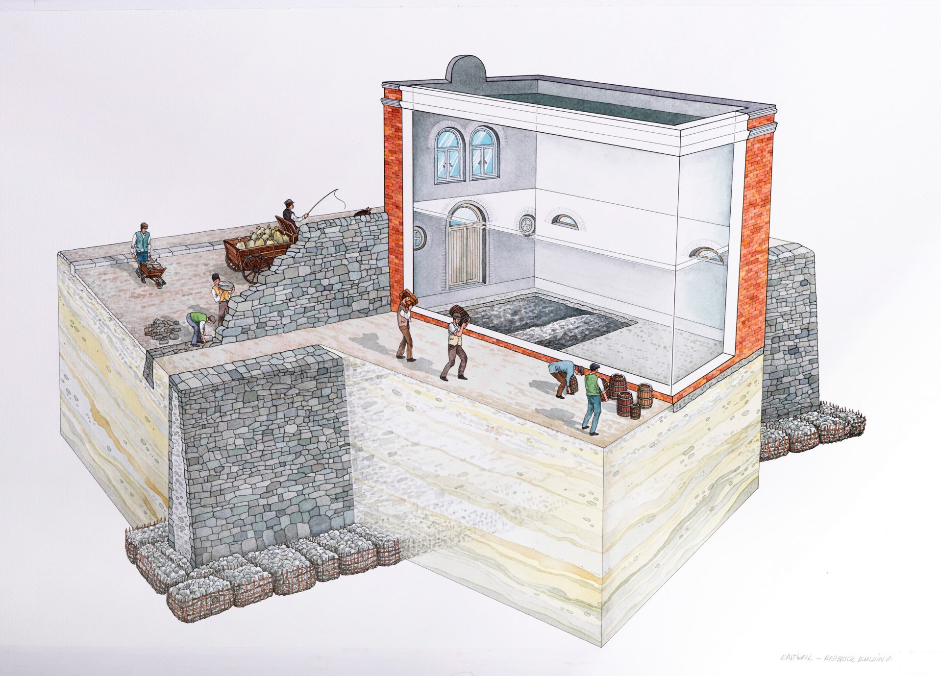 Dublin Port discovers City’s original 18th Century Sea Wall Dublin Port discovers City’s original 18th Century Sea Wall