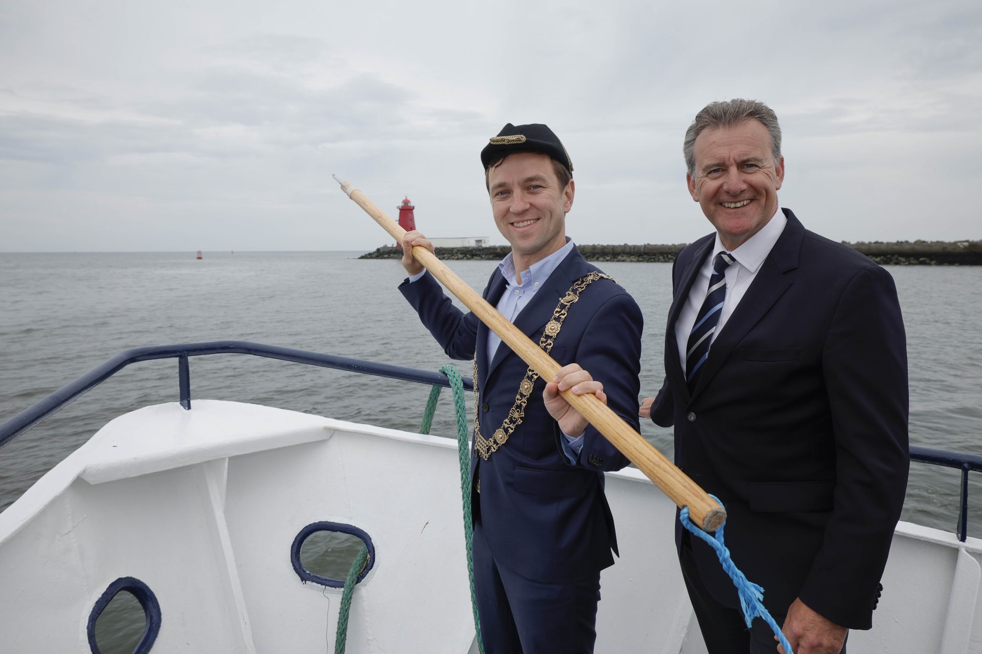 Dublin Lord Mayor and Dublin Port Continue 536-Year-Old ‘Casting of the Spear’ Tradition, Launching South Docks Festival Dublin Lord Mayor and Dublin Port Continue 536-Year-Old ‘Casting of the Spear’ Tradition, Launching South Docks Festival