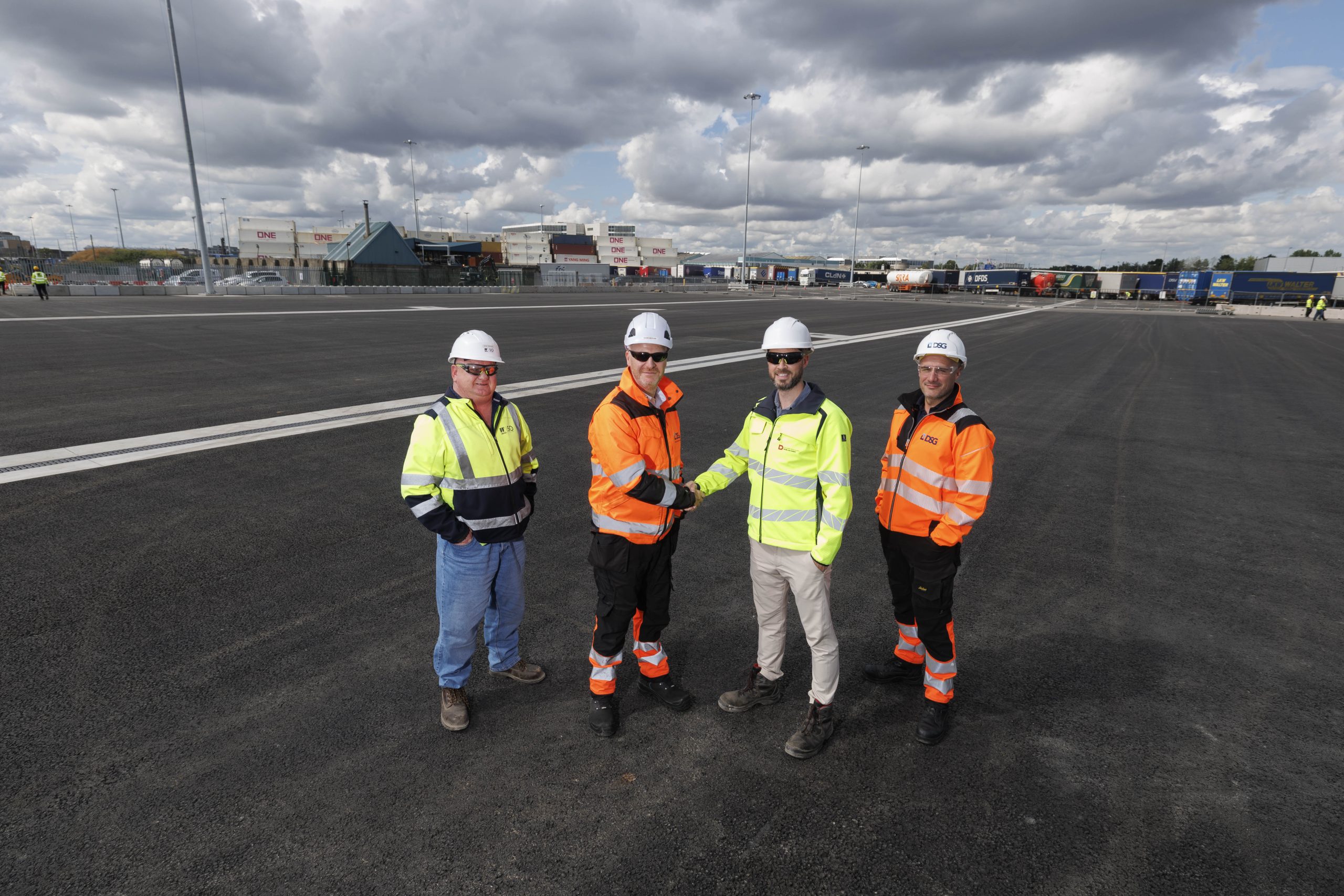 Operations start at Phase Two of Dublin Port’s new Terminal 4 RoRo depot