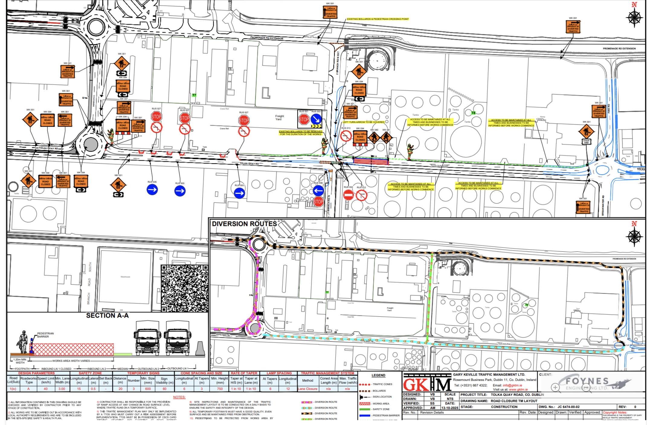 Tolka Quay Road Closure – 23rd November 2025