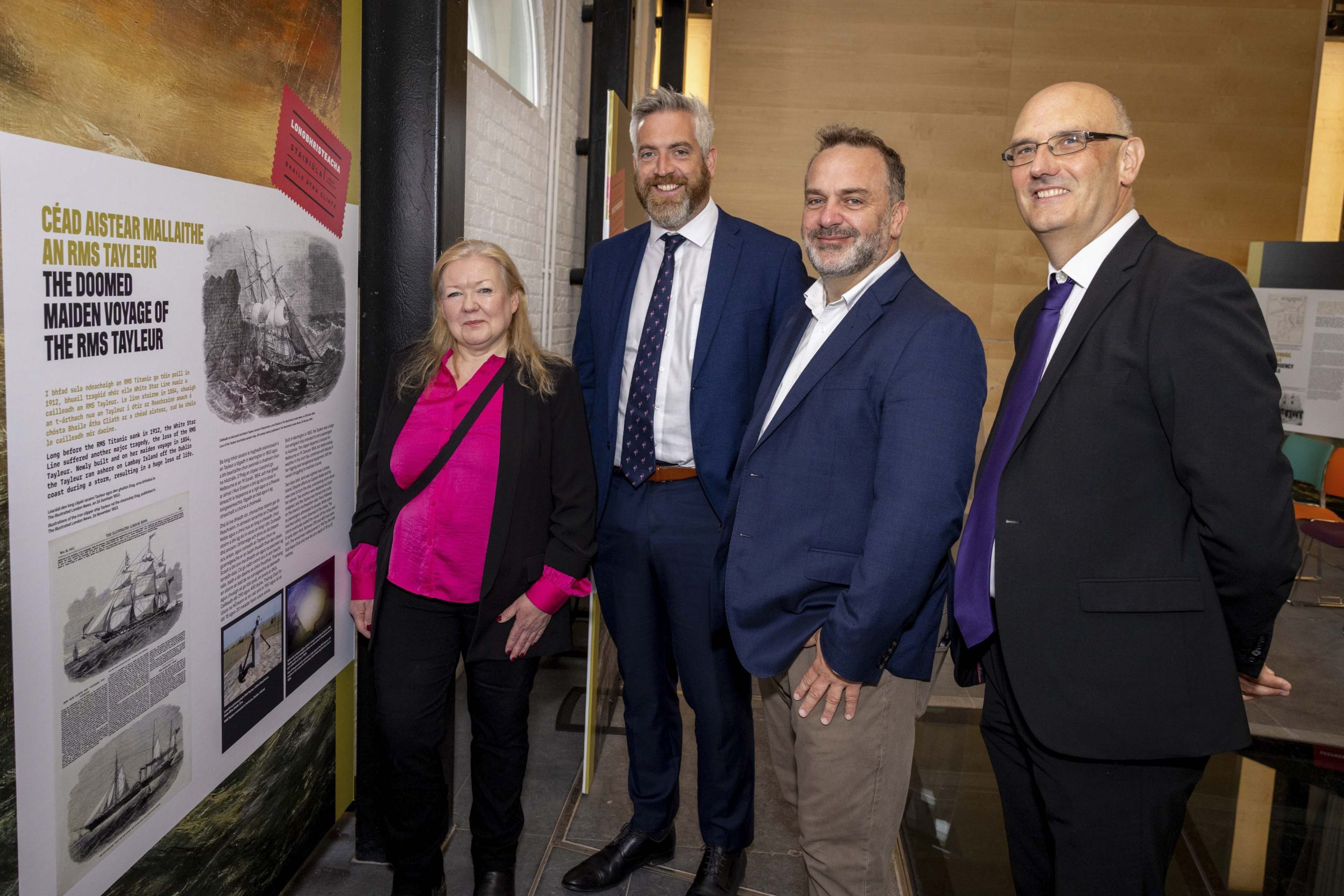 Shipwrecks of Dublin Bay exhibition launches at Dublin Port