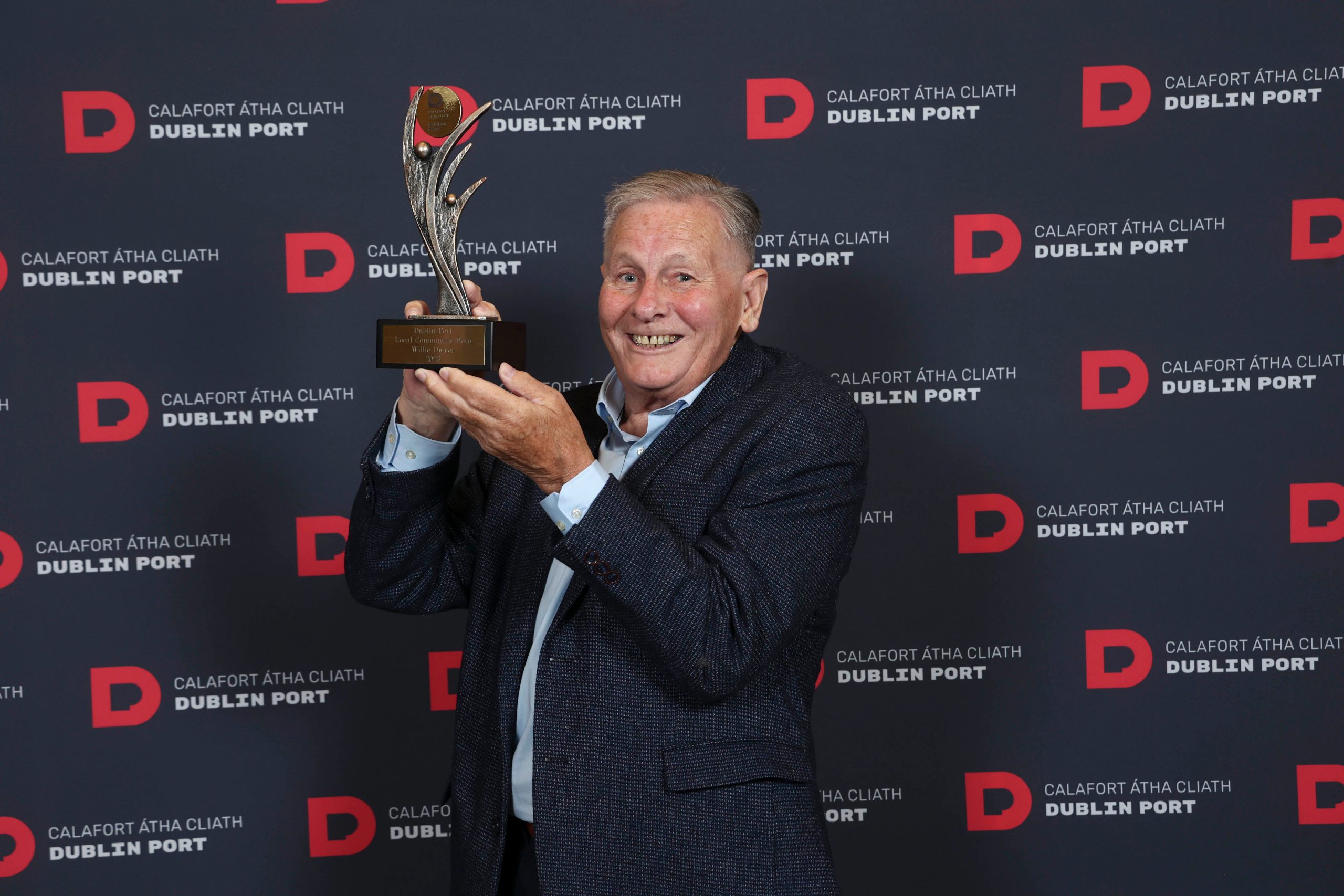 Willie Dwyer named inaugural Dublin Port Local Community Hero